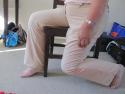 Students with hips like this should only work on the chair to practise some hip mobility